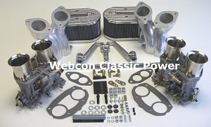 PVW203 - Type 1 & 2 Air cooled twin port Weber Carburettor Kit